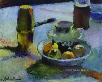  abstrakt - Obst und Kaffeekanne 1899 abstrakter Fauvismus Henri Matisse